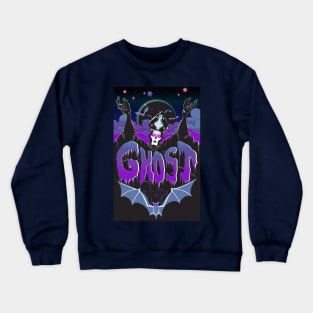 Ghost Band Poster Crewneck Sweatshirt